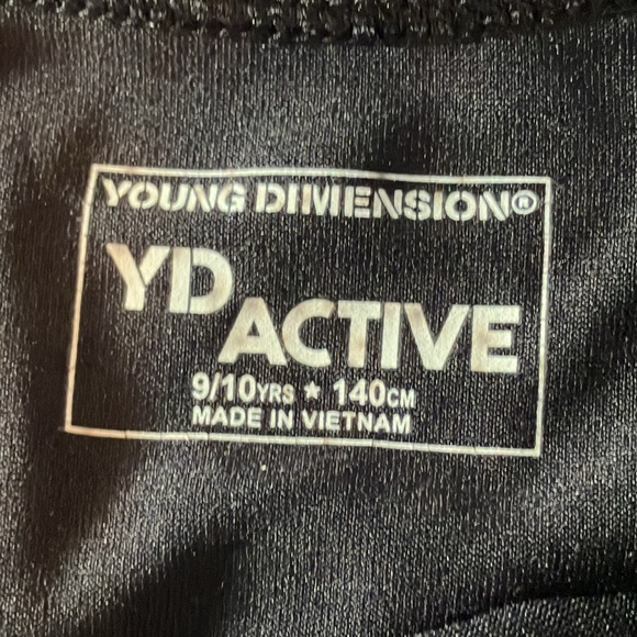 Girls young dimensions active black tank top Sz 9-10 years - Picture 5 of 10